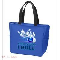 This Is How I Roll Bowling Cool Gift Tote Bag thumb 3