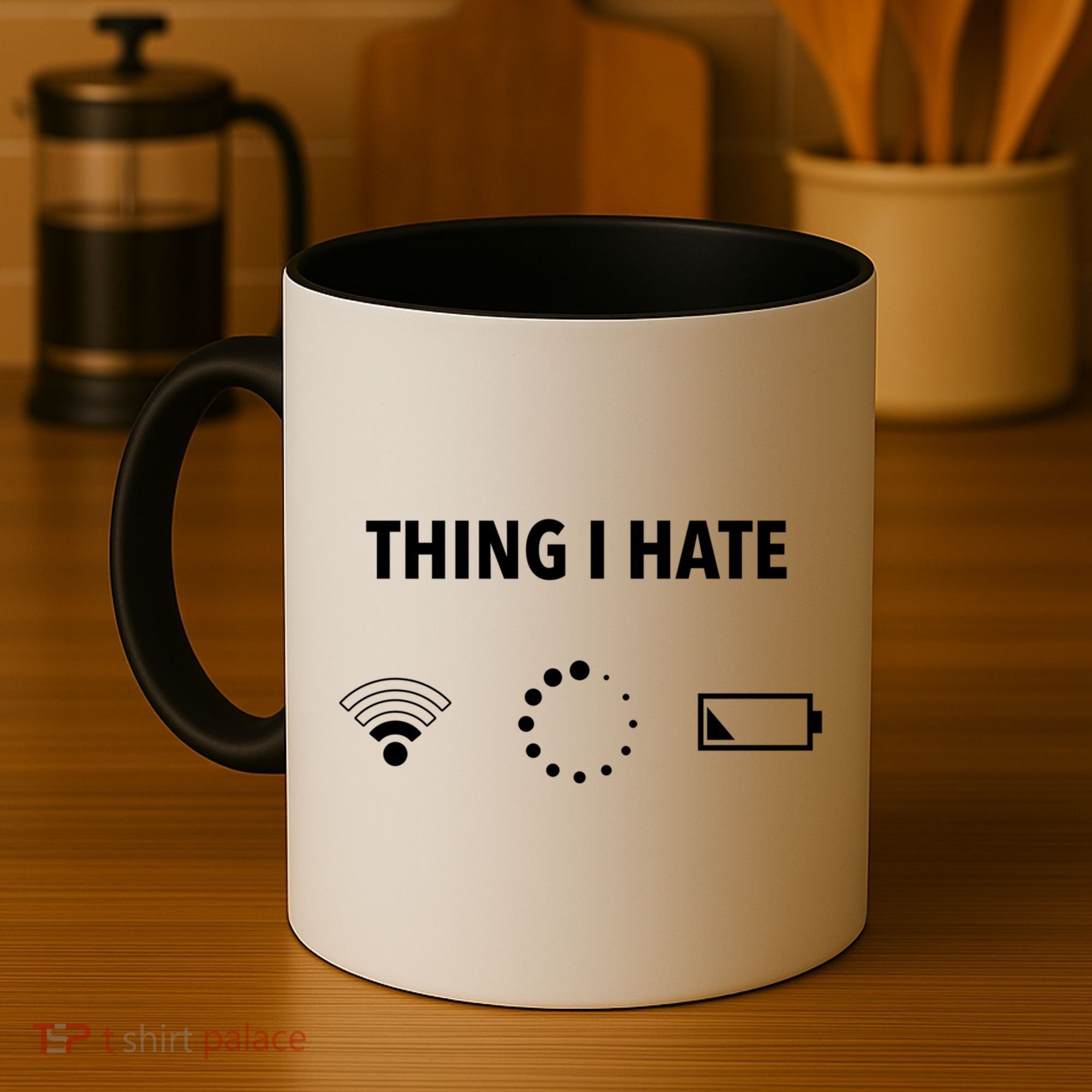 Things I Hate Gift Funny Computer Gamers Nerds And Geeks Gift Coffee Mug