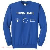 Things I Hate Gift Funny Computer Gamers Nerds And Geeks Gift Sweatshirt thumb 0