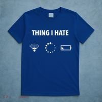 Things I Hate Gift Funny Computer Gamers Nerds And Geeks Gift T-Shirt thumb 5