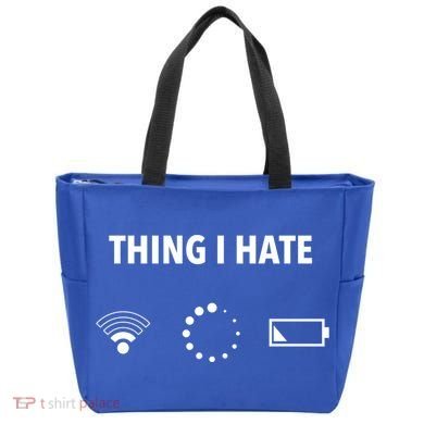 Things I Hate Gift Funny Computer Gamers Nerds And Geeks Gift Tote Bag