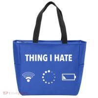 Things I Hate Gift Funny Computer Gamers Nerds And Geeks Gift Tote Bag thumb 0
