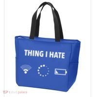 Things I Hate Gift Funny Computer Gamers Nerds And Geeks Gift Tote Bag thumb 3