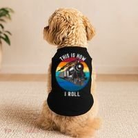 This Is How I Roll Train Funny Locomotive & Railroad Lover Doggie Tank thumb 2