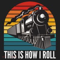 This Is How I Roll Train, Funny Locomotive & Railroad Lover Beanie thumb 2