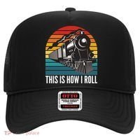 This Is How I Roll Train, Funny Locomotive & Railroad Lover Hat thumb 0