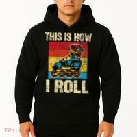 This Is How I Roll Rollerblades Skater Inline Skating Hoodie thumb 2
