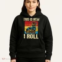 This Is How I Roll Rollerblades Skater Inline Skating Hoodie thumb 5