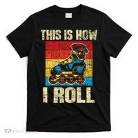 This Is How I Roll Rollerblades Skater Inline Skating T-Shirt thumb 0
