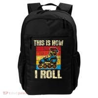This Is How I Roll Rollerblades Skater Inline Skating Backpack thumb 0
