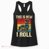 This Is How I Roll Rollerblades Skater Inline Skating Women's Tank Top thumb 0
