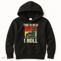 This Is How I Roll Rollerblades Skater Inline Skating Kids Hoodie thumb 0