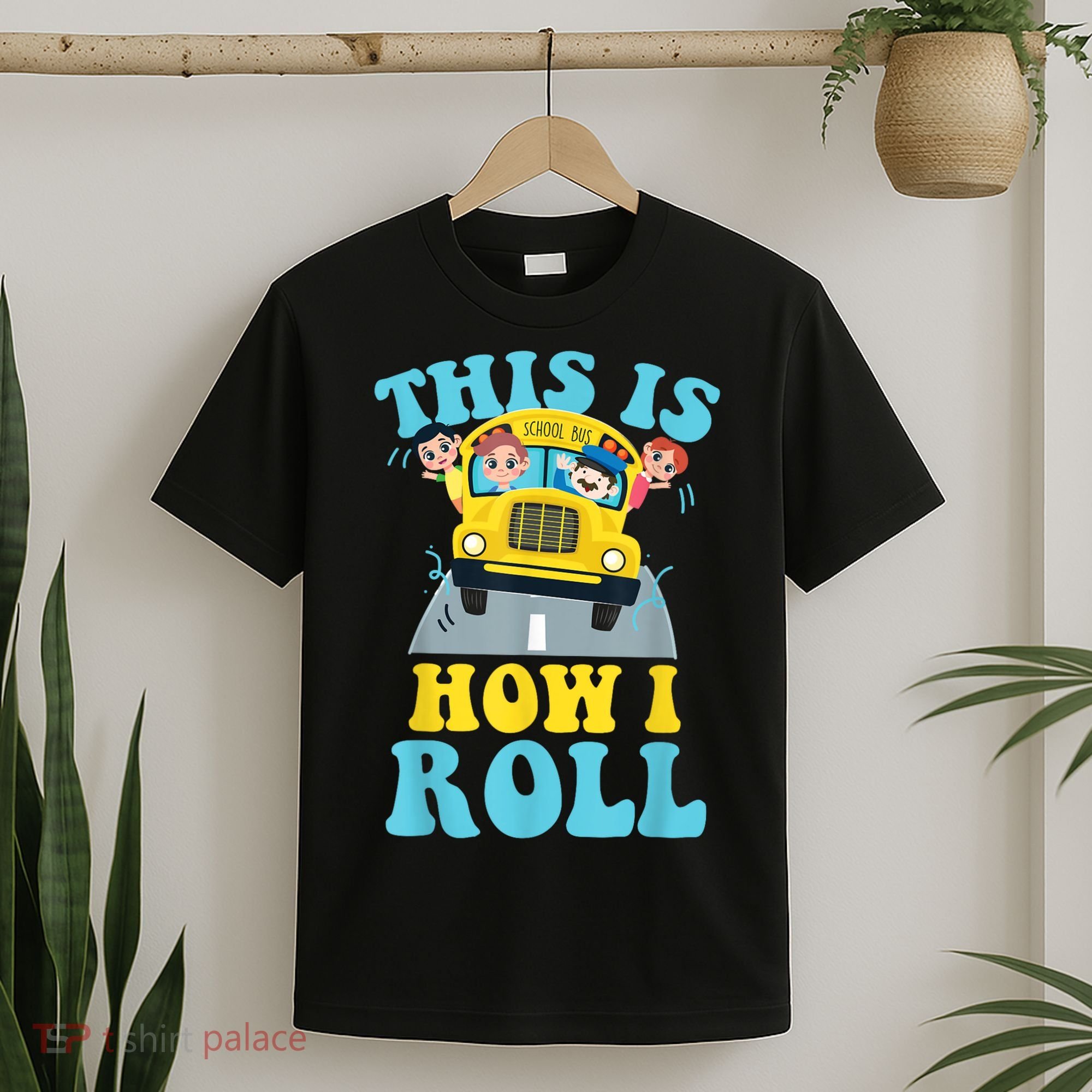 This Is How I Roll School Bus Driver Appreciation T-Shirt