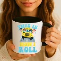 This Is How I Roll School Bus Driver Appreciation Coffee Mug thumb 3