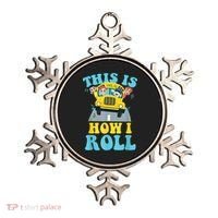 This Is How I Roll School Bus Driver Appreciation Ornament thumb 0
