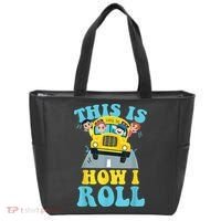 This Is How I Roll School Bus Driver Appreciation Tote Bag thumb 0