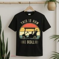 This Is How I Roll Golf Cart Funny Golfers T-Shirt thumb 2