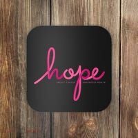 There is Hope for Breast Cancer Awareness Month Coaster thumb 0