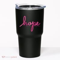 There is Hope for Breast Cancer Awareness Month Tumbler thumb 0