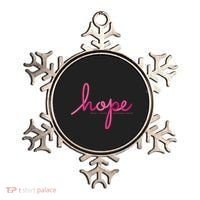 There is Hope for Breast Cancer Awareness Month Ornament thumb 0