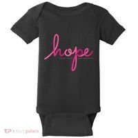 There is Hope for Breast Cancer Awareness Month Baby Bodysuit thumb 0