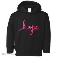 There is Hope for Breast Cancer Awareness Month Toddler Hoodie thumb 0