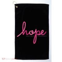There is Hope for Breast Cancer Awareness Month Golf Towel thumb 0