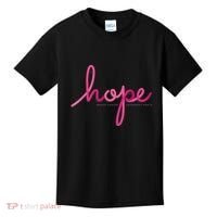 There is Hope for Breast Cancer Awareness Month Kids T-Shirt thumb 0