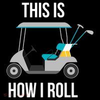 This Is How I Roll Cute Gift Golf Cool Gift Backpack thumb 2