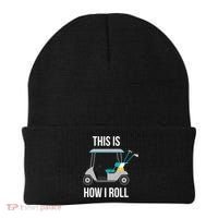 This Is How I Roll Cute Gift Golf Cool Gift Beanie thumb 0