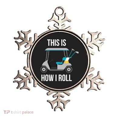 This Is How I Roll Cute Gift Golf Cool Gift Ornament