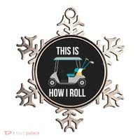 This Is How I Roll Cute Gift Golf Cool Gift Ornament thumb 0