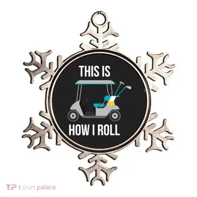 This Is How I Roll Cute Gift Golf Cool Gift Ornament
