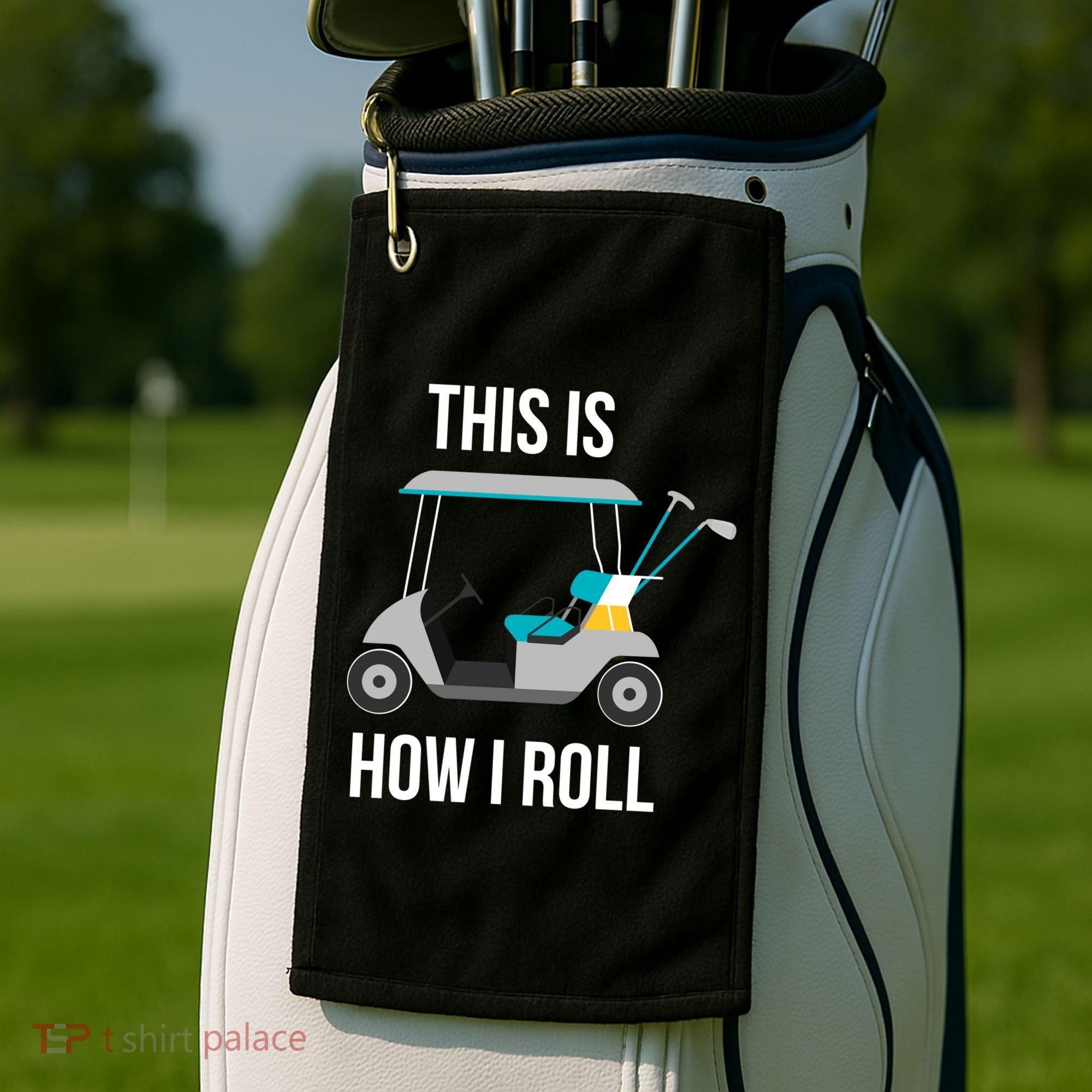 This Is How I Roll Cute Gift Golf Cool Gift Golf Towel
