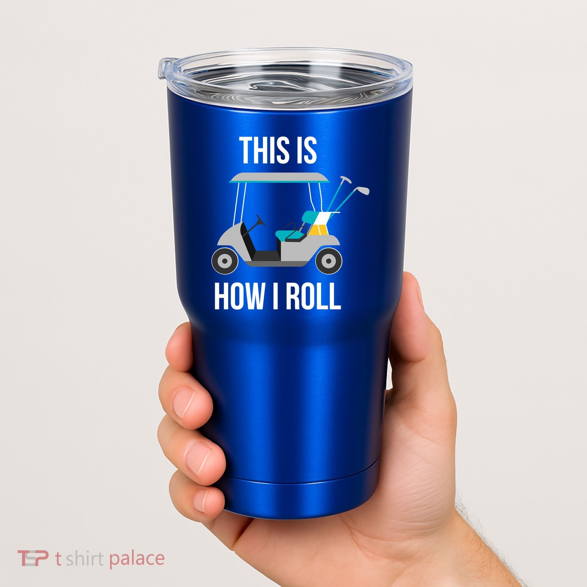This Is How I Roll Cute Gift Golf Cool Gift Tumbler