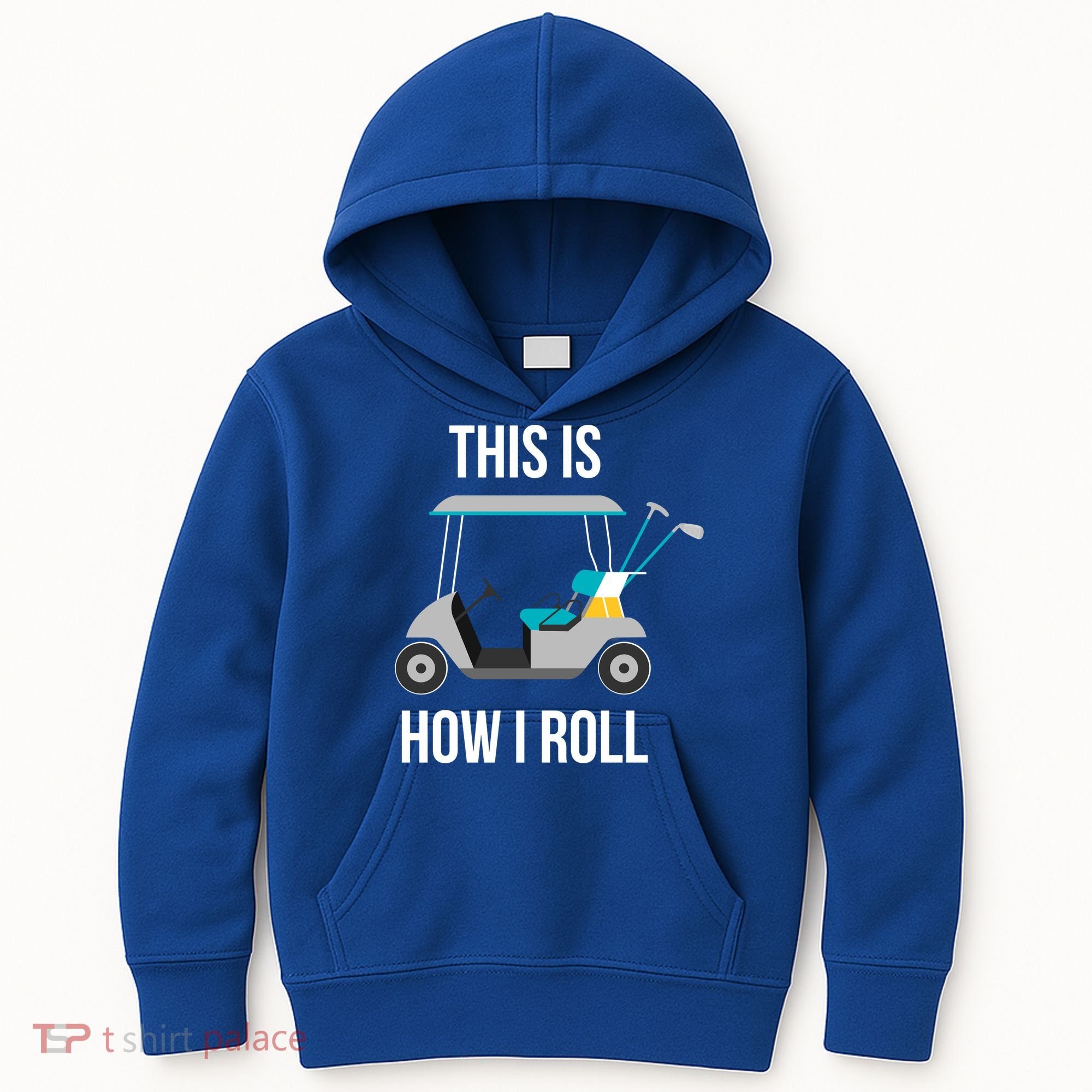 This Is How I Roll Cute Gift Golf Cool Gift Kids Hoodie