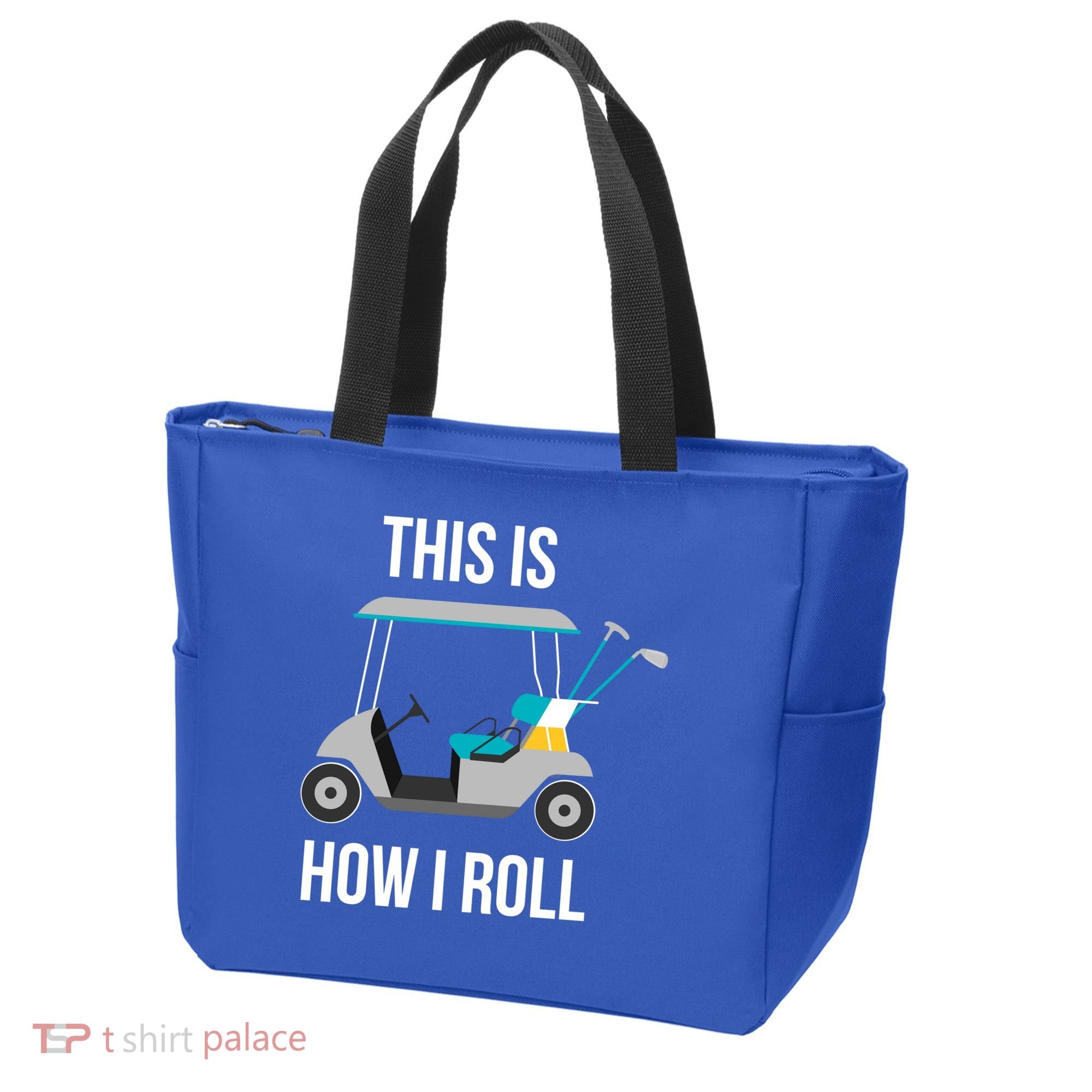 This Is How I Roll Cute Gift Golf Cool Gift Tote Bag
