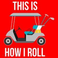 This Is How I Roll Cute Gift Golf Cool Gift Santa Hat thumb 1