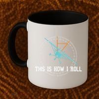 This Is How We Roll Pilot Shirts Funny Airplane Aircraft Tees Coffee Mug thumb 2