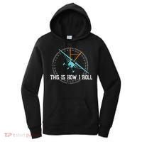 This Is How We Roll Pilot Shirts Funny Airplane Aircraft Tees Women's Hoodie thumb 0