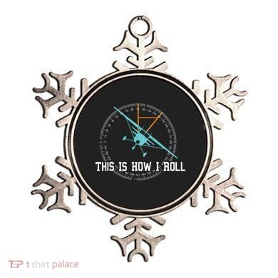 This Is How We Roll Pilot Shirts Funny Airplane Aircraft Tees Ornament
