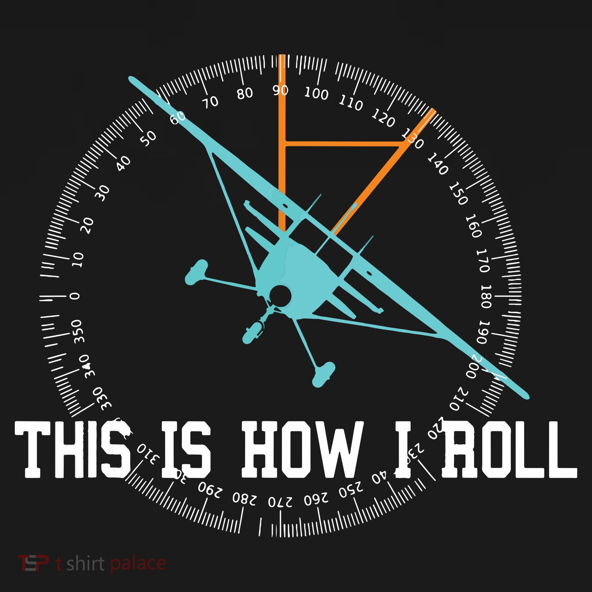 This Is How We Roll Pilot Shirts Funny Airplane Aircraft Tees Women's Tank Top