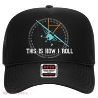 This Is How We Roll Pilot Shirts Funny Airplane Aircraft Tees Hat thumb 0