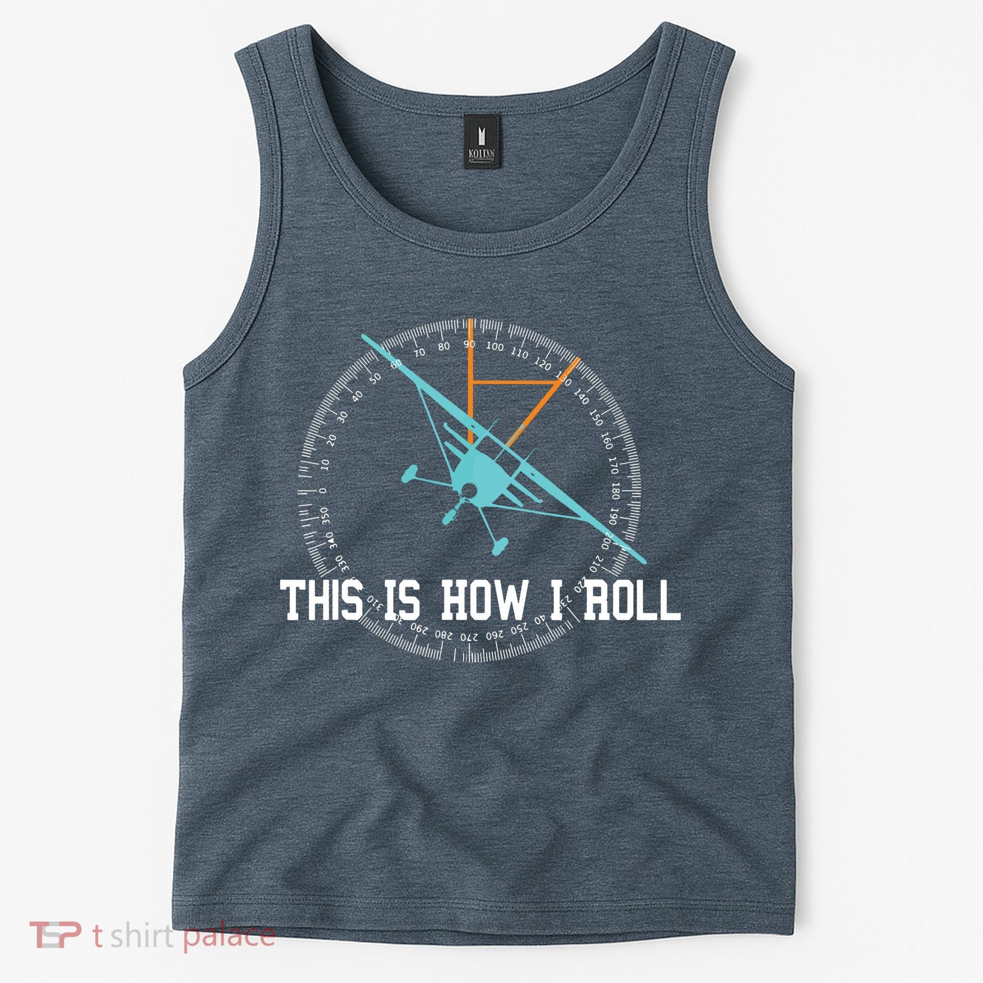 This Is How We Roll Pilot Shirts Funny Airplane Aircraft Tees Tank Top