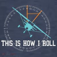 This Is How We Roll Pilot Shirts Funny Airplane Aircraft Tees Women's T-Shirt thumb 6