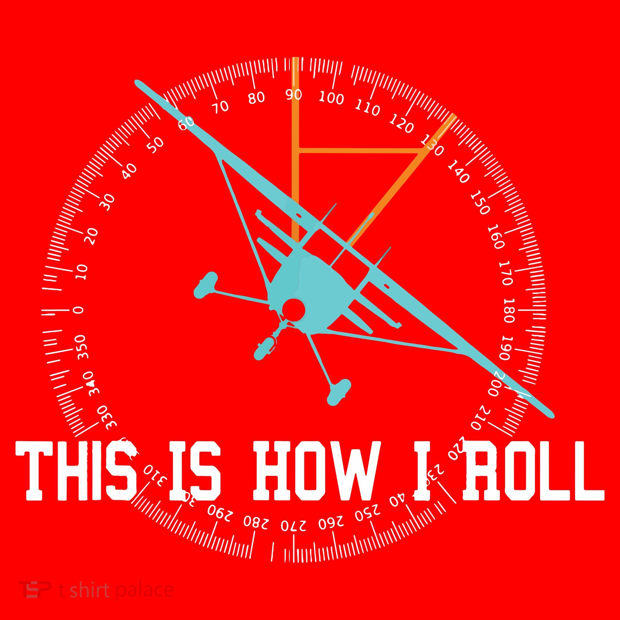 This Is How We Roll Pilot Shirts Funny Airplane Aircraft Tees Santa Hat