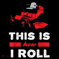 This Is How I Roll Zero Turn Riding Lawn Mower Image Hoodie thumb 7