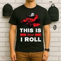 This Is How I Roll Zero Turn Riding Lawn Mower Image T-Shirt thumb 6