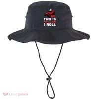 This Is How I Roll Zero Turn Riding Lawn Mower Image Bucket Hat thumb 0