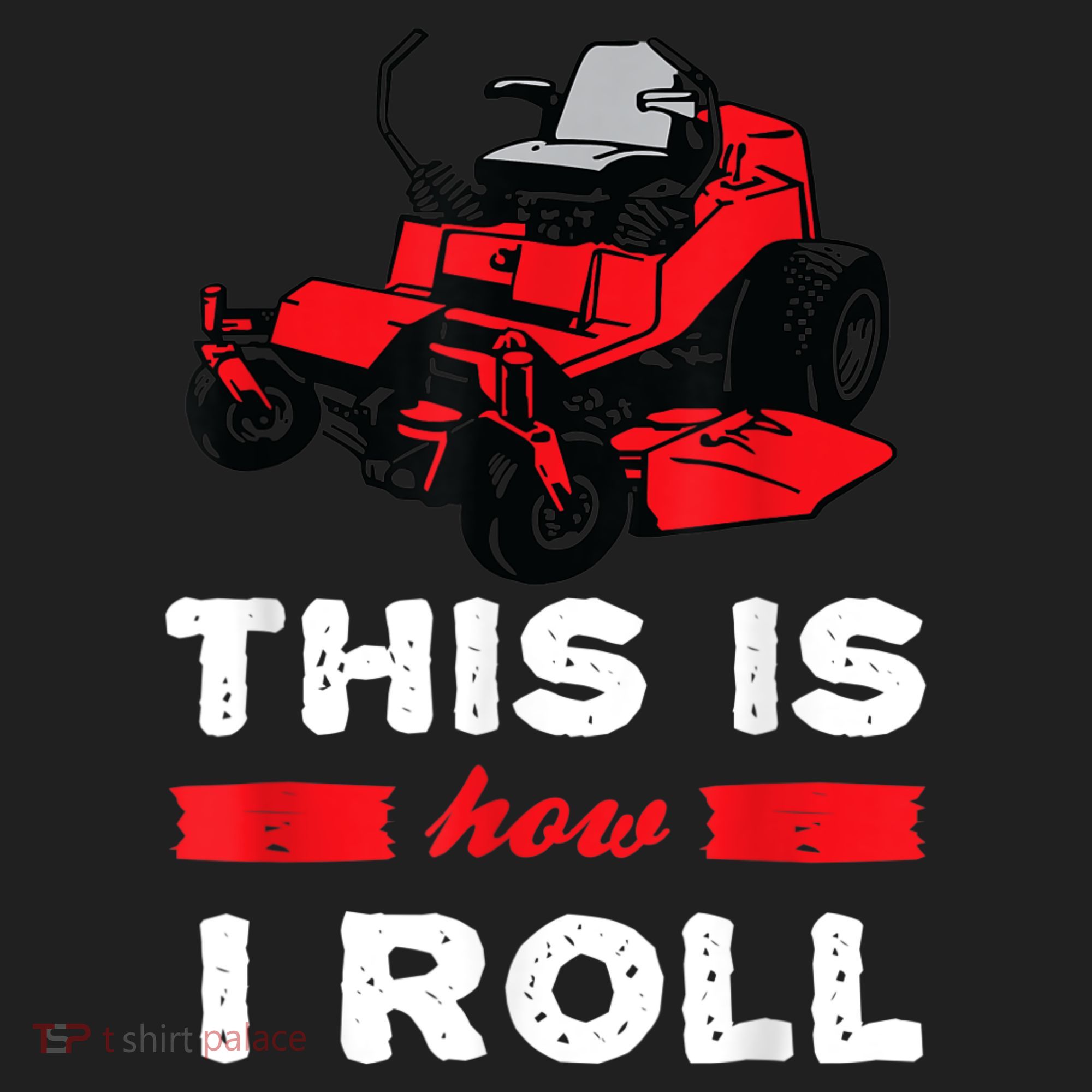 This Is How I Roll Zero Turn Riding Lawn Mower Image Beanie